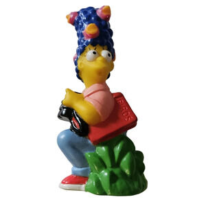 1990 Burger King Simpsons Figurine Marge Simpson